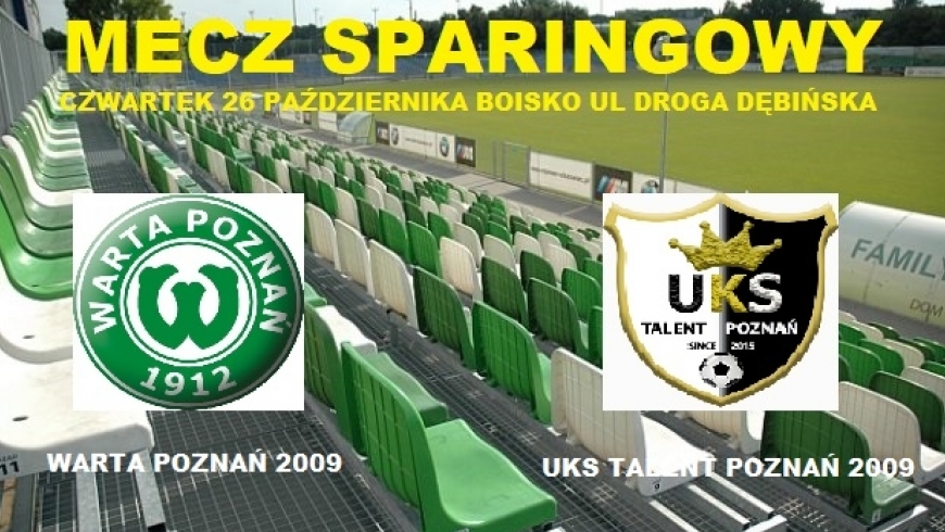 Sparing z Warta Poznań rocznik 2009/2010