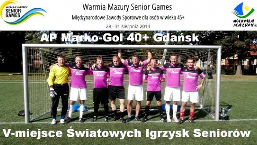 Wspaniały sukces naszej najstarszej drużyny - AP Marko-Gol Oldboy's 40+ Gdańsk piątą drużyną Świata !!!