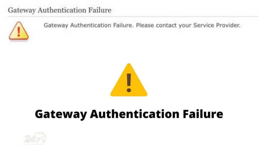 How to Fix Gateway Authentication Failure?