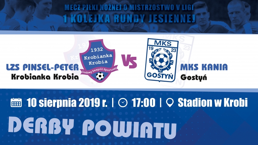 DERBY już w pierwszej kolejce V ligi!