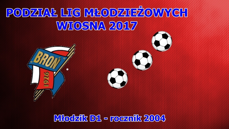 PODZIAŁ LIG MŁODZIEŻOWYCH