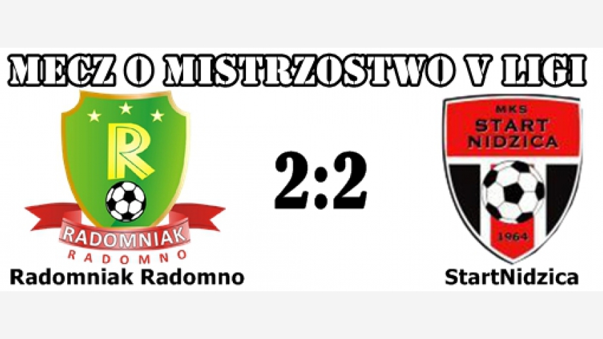 Radomniak - Start Nidzica 2:2