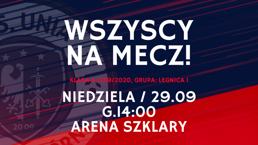 Mecz o mistrzostwo klasy A grupy 1 przeciwko drużynie Orzeł Czerna