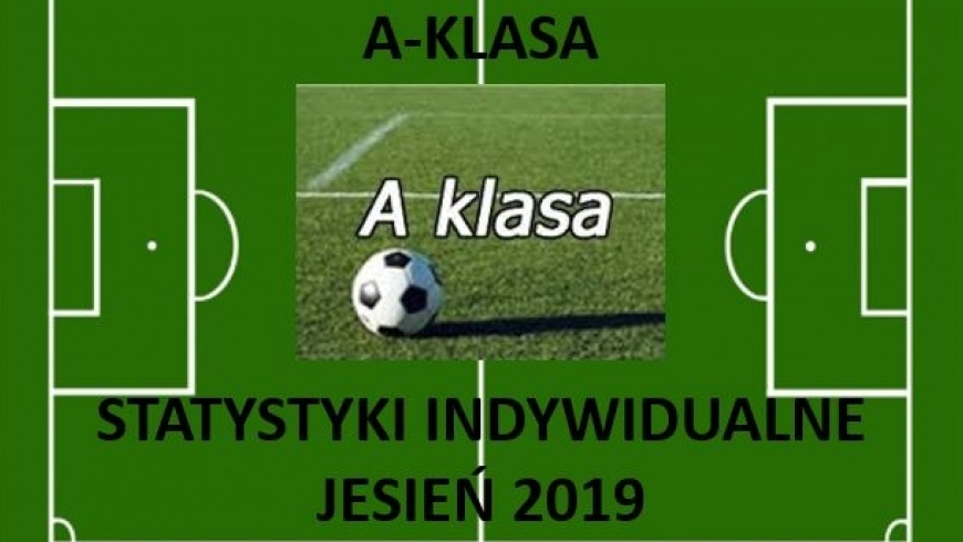 Jesień 2019 - A-klasa - statystyki indywidualne