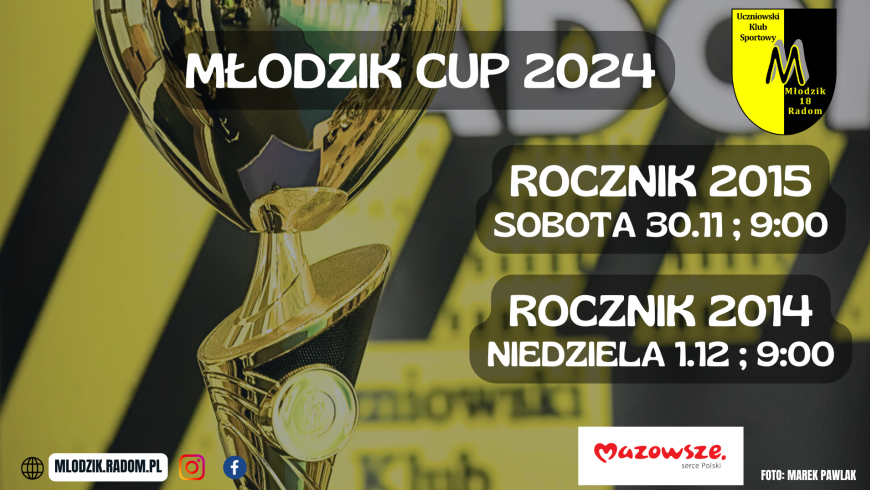 MŁODZIK CUP 2024 - cz. III i IV - roczniki 2015 i 2014