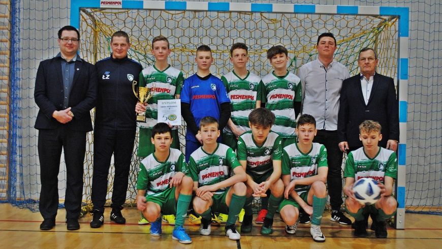 U15: Trampkarze na trzecim miejscu w Halowych Mistrzostwach Podokręgu!