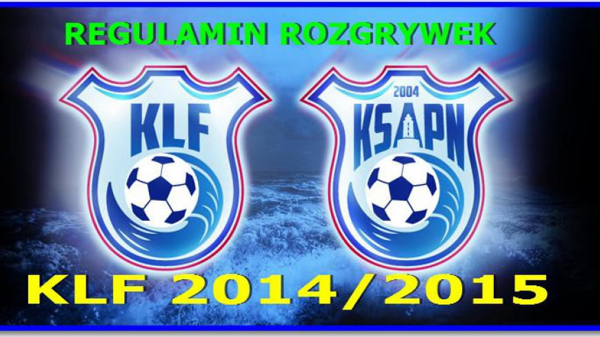 REGULAMIN KLF 2014/2015