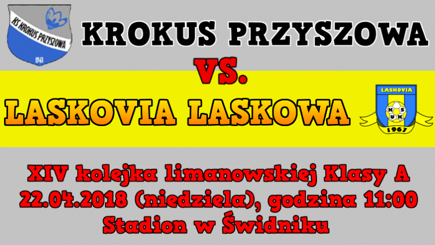 Zapowiedź meczu: Krokus - Laskovia