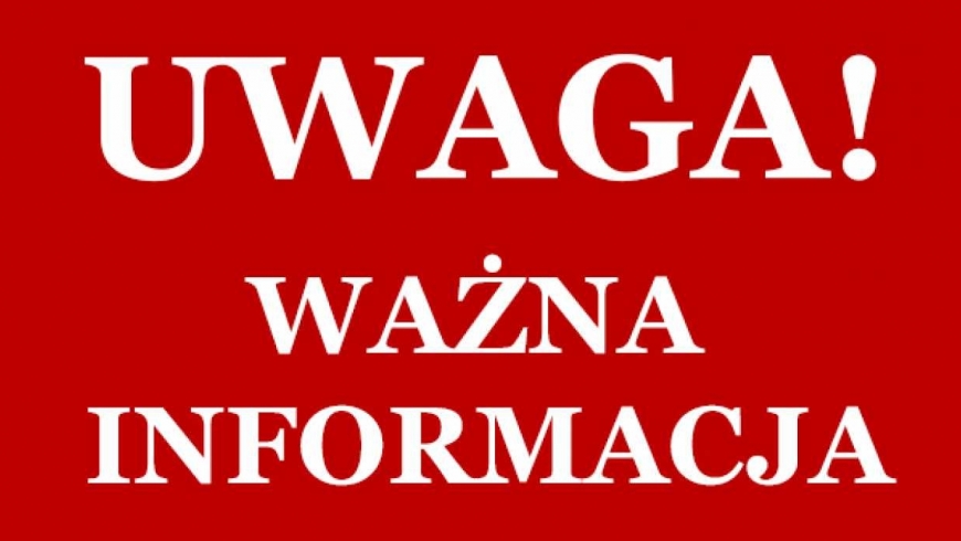 Zaległości składkowe - ważna informacja!!