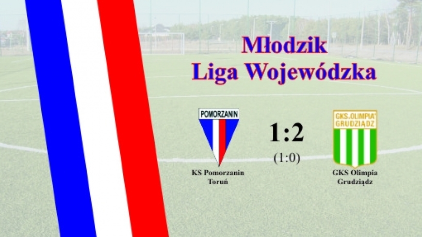 Pomorzanin Toruń - Olimpia Grudziądz 1:2 (1:0)