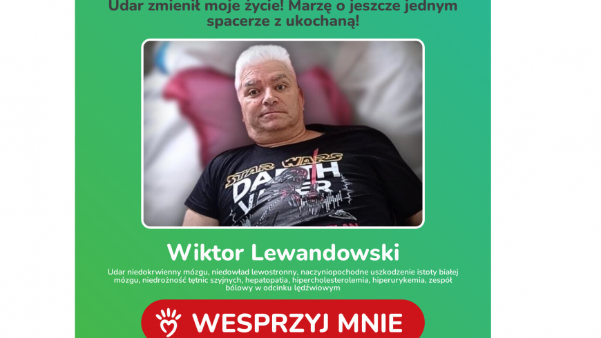 Pomóżmy Wiktorowi wrócić do zdrowia!