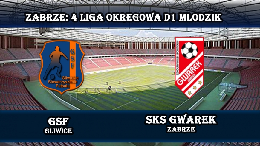 IVLMD1 I GSF GLIWICE - SKS GWAREK ZABRZE 2:2