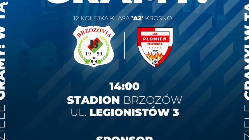 Zapraszamy na derby Gminy Brzozów