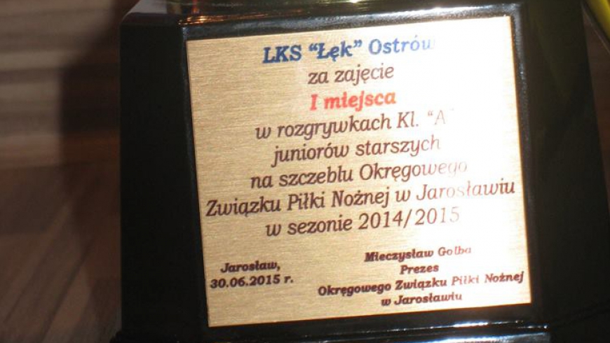 Podsumowanie sezonu 2014/15.