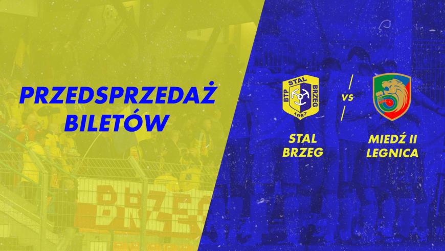 Przedsprzedaż biletów na mecz z Miedzią Legnica