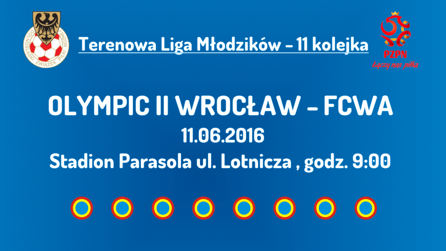 Terenowa Liga Młodzików - 11 kolejka (11.06.2016)