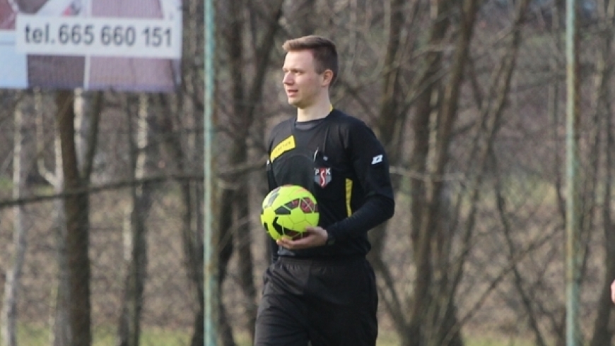 Patryk Świerczek arbitrem głównym dzisiejszego spotkania!