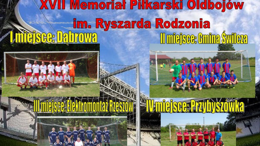 Podsumowanie XVII Memoriału Piłkarskiego Oldbojów im. Ryszarda Rodzonia