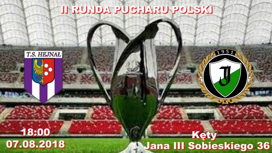 Zapraszamy na 1 oficjalny mecz sezonu 2018/19 na II r. Pucharu Polski [07.08.18 godz.18 00]