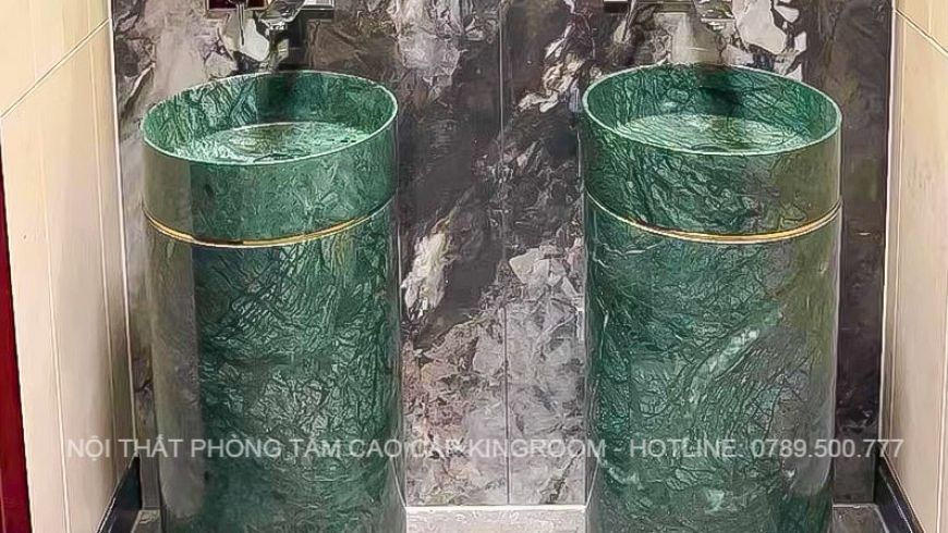 Xu hướng sử dụng lavabo đá nguyên khối trong thiết kế nội thất hiện đại