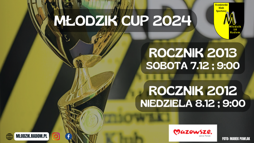 MŁODZIK CUP 2024 - cz. V i VI - roczniki 2013 i 2012