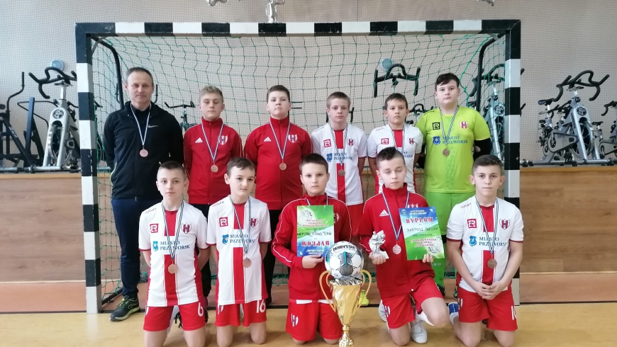 Drużyna U-13 na podium w Leżajsku