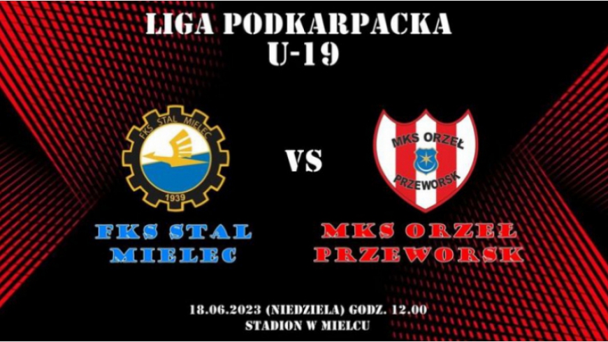 PL U-19: FKS Stal Mielec - MKS Orzeł 4:4