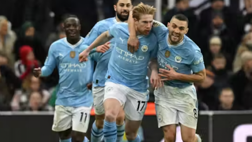 Tuntuu siltä, että Manchester Cityn tavarajuna alkaa saada vauhtia.