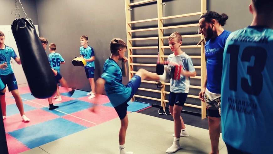 Sztuki walki na zajęciach sportowych w MSMS Piłkarskie Nadzieje