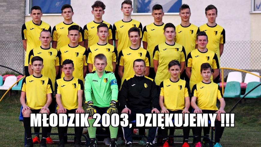 Żegnamy rocznik 2003. Dziękujemy !