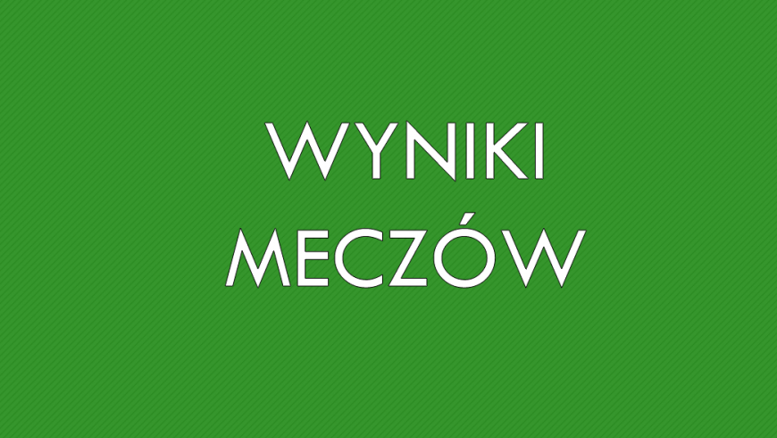 Wyniki meczów XV kolejki Ligi okręgowej