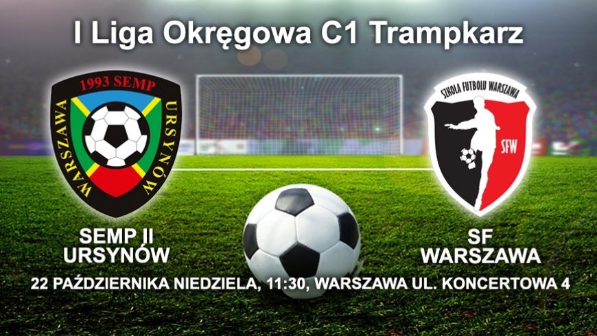 XI kolejka I liga okręgowa C1 Trampkarzy grupa 1