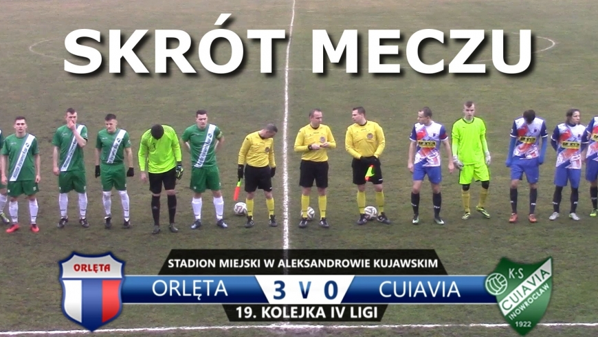 VIDEO: Skrót meczu Orlęta 3:0 Cuiavia Inowrocław