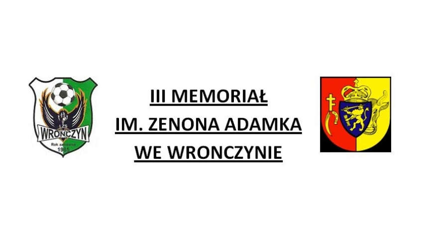 Memoriał Zenona Adamka już 15 sierpnia!
