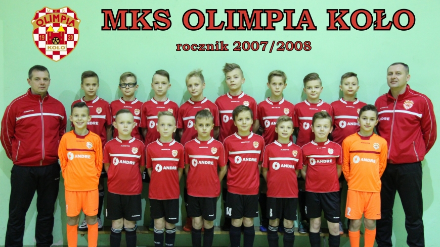 ROCZNIK 2007/2008: Olimpia Koło wygrywa II Turniej w grupie mistrzowskiej