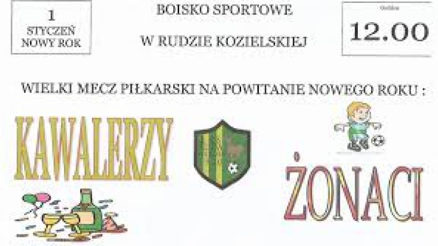 Nowy Rok na sportowo - mecz i Msza Święta