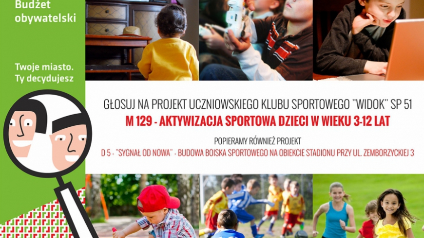 Głosujmy na klubowy projekt w budżecie obywatelskim!