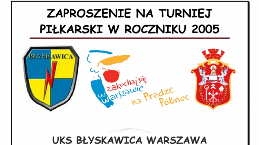 Turniej BŁYSKAWICA CUP!!