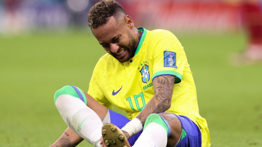 Blessures in de carrière van Neymar