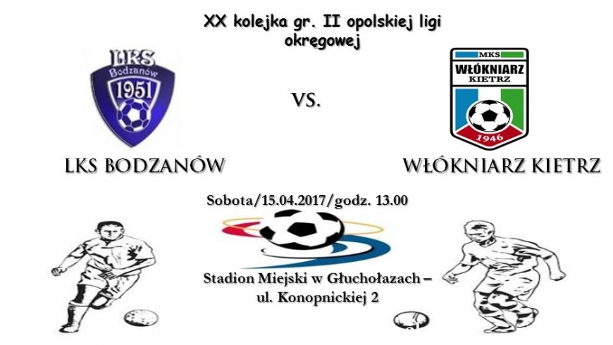 Zapowiedź: LKS Bodzanów - Włókniarz Kietrz