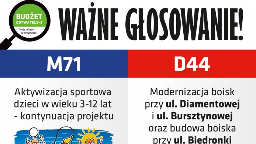 Projekty Klubu w Budżecie Obywatelskim 2018! Zachęcamy do głosowania!