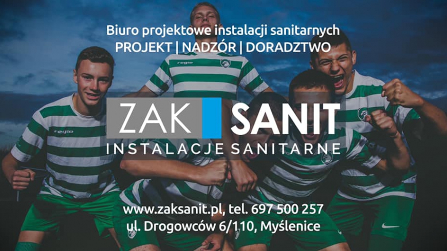 Firma ZAKSANIT - instalacje sanitarne w jednej drużynie z Orłem Myślenice!