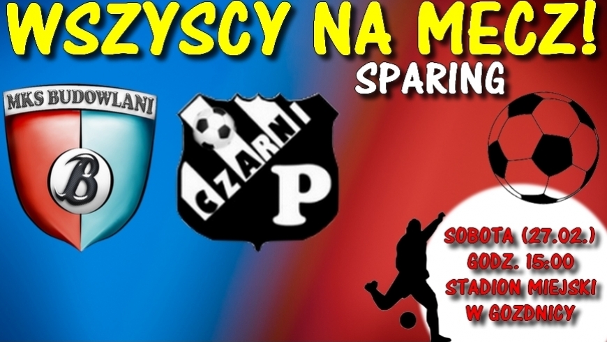 Sparing z Czarnymi Przybymierz