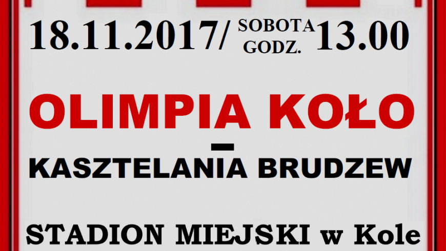 Najbliższe spotkania: 18-19.11.2017