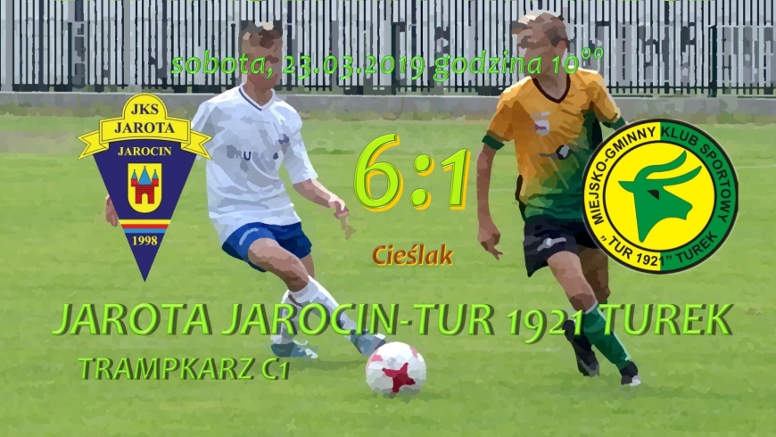 Sparing trampkarzy C1: Jarota Jarocin-Tur 1921 Turek 6:1