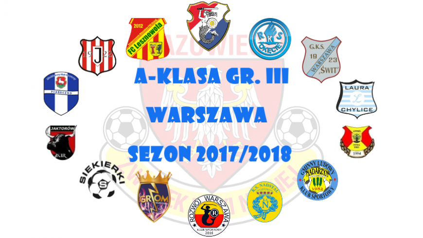 Przeciwnicy w A-Klasie w sezonie 2017/18