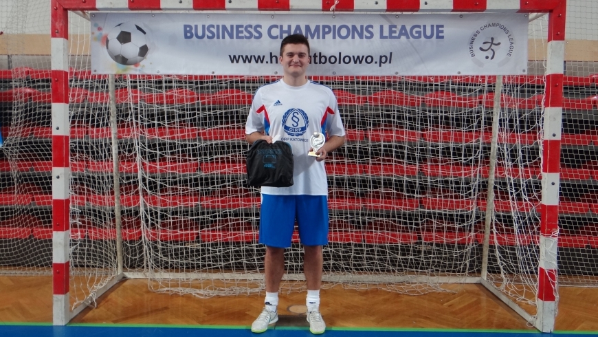 Najlepszy piłkarz Business Champions League - Damian Seręga - video