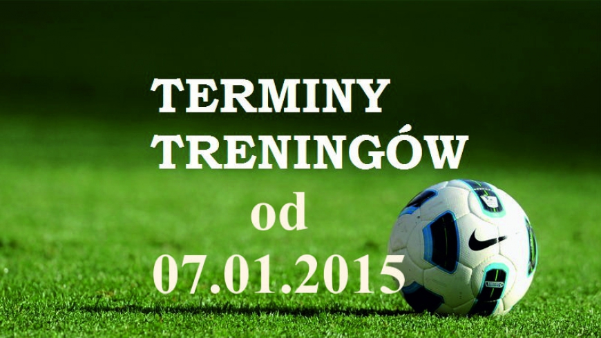 Treningi od 07.01.2015