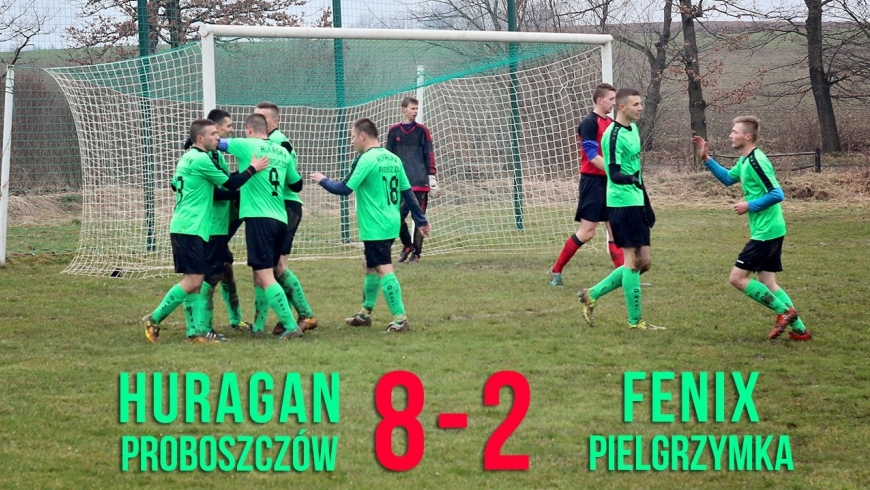 Huragan Proboszczów 8-2 Fenix Pielgrzymka