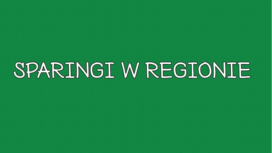 Sparingi w regionie – weekend 25/26 lutego